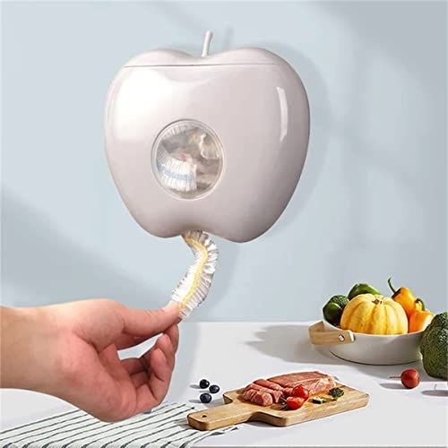 Miniatura 6 de Dispensador De Plástic-O Para Envoltura De Alimentos, Caja De Almacenamiento De Clingfilm Desechable, Bolsas De Mantenimiento Fresco Montadas En La Pared Contenedor Reutilizable