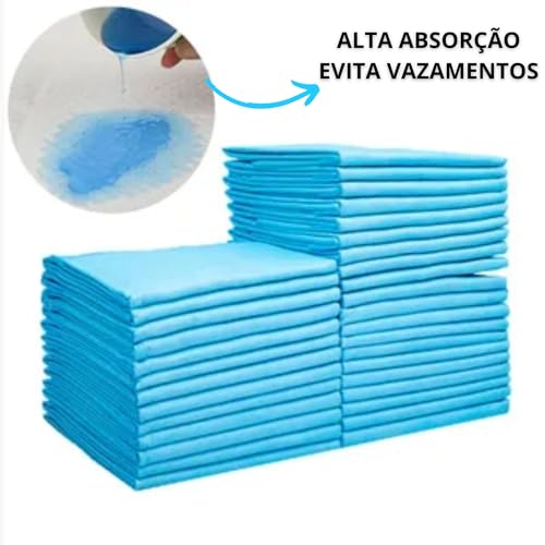 Tapete Higiênico 90x60 cm 6 Camadas Alta Absorção Sansé 20 Unidades