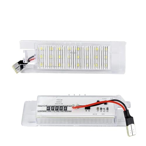 Luces led matrícula sin error Canbus para renovar Alfa Romeo 147 156 159 Giulietta