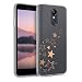 Produktbild kwmobile Hülle kompatibel mit LG K8 (2018) / K9 - Handyhülle - Handy Case Sternenmix Rosegold Transparent
