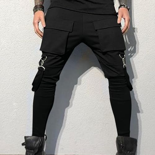 Men's Jogger Pants Techwear Hip Hop Pants Streetwear Tactical Track Pants Skinny Cyberpunk Futurism Jogger Pants4