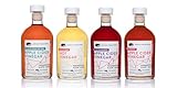 American Vinegar Works - Cider Lovers Vinegar - Includes Apple, Cranberry, Hot, and Wild Blueberry Vinegars Packed in a Custom Box - Great for Gifts - 8.5 oz Bottles - 4 Pack