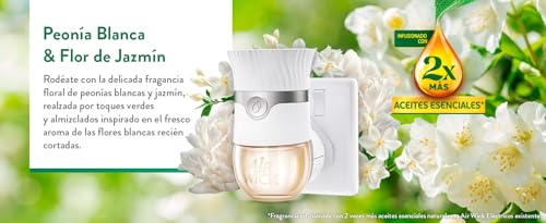Miniatura 9 de Air Wick Eléctrico - Recambios De Ambientador Automático Eléctrico, Esencia Para Casa Con Aroma A Flores Blancas White Bouquet , 2 Recambios