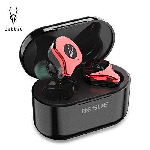 True Wireless Earbuds Bluetooth 5.0 Headphones - [2020 Upgraded] Sabbat Deep Bass Wireless