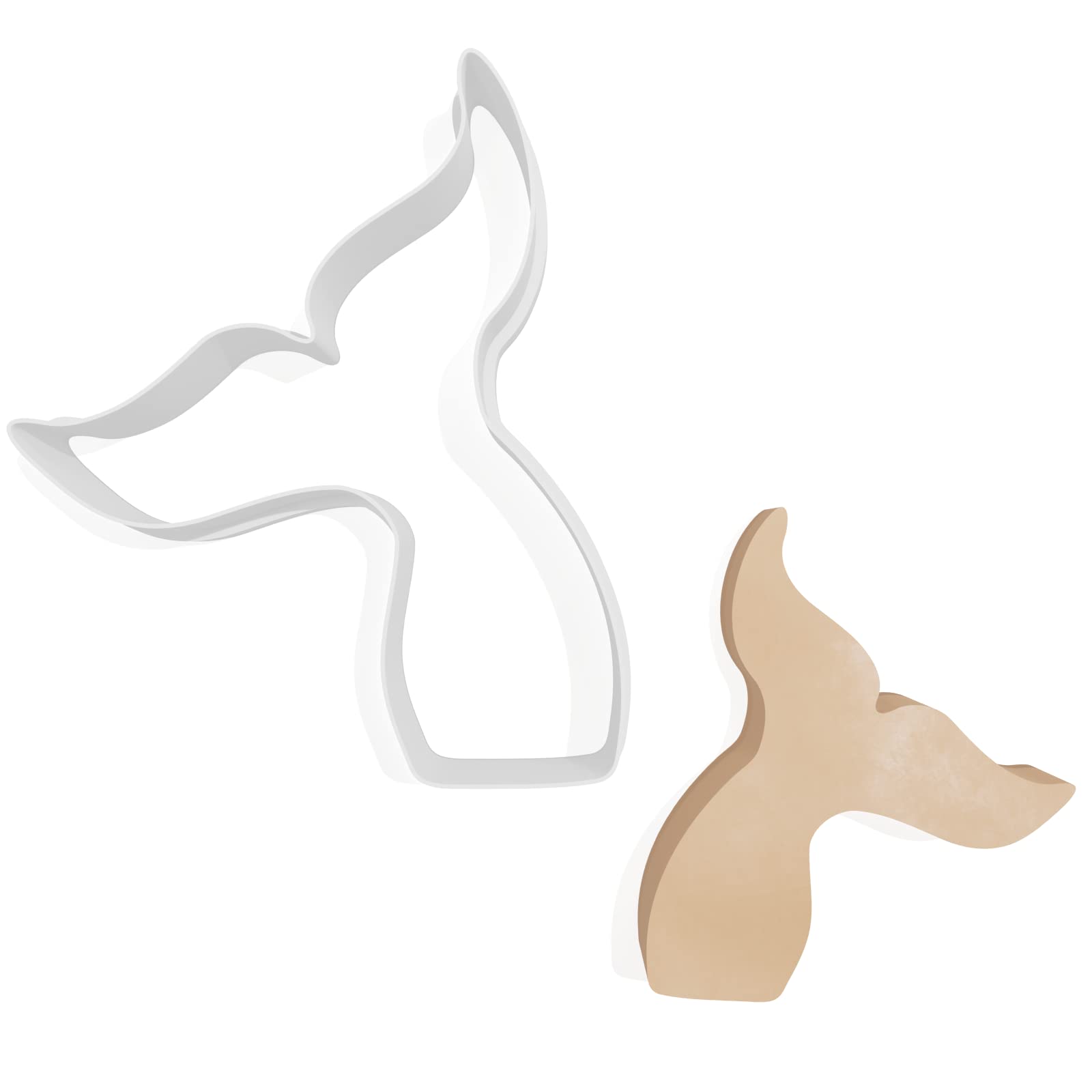 Mermaid Tail Bent Cookie Cutter - 3 Sizes