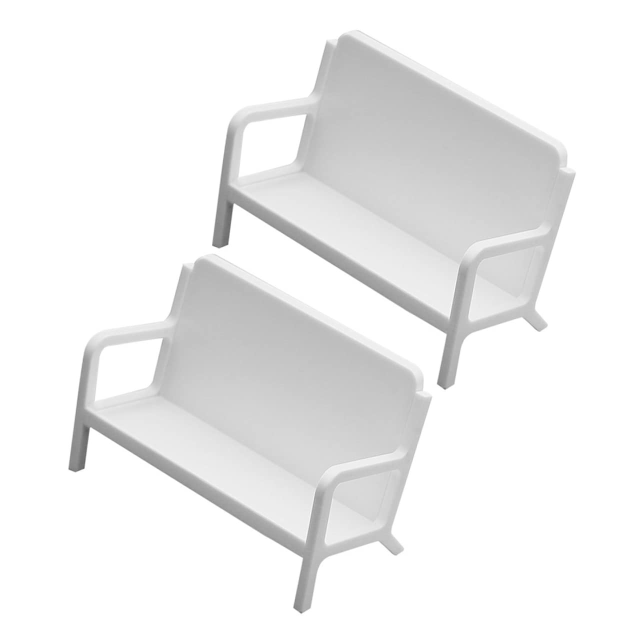 SHINEOFI 6pezzi Porta Biglietti Da Visita Forma Di Divano Elegante Supporto Per Biglietti Da Visita Design Moderno Per Scrivania Per Mantenere Tuo Spazio Ordinato