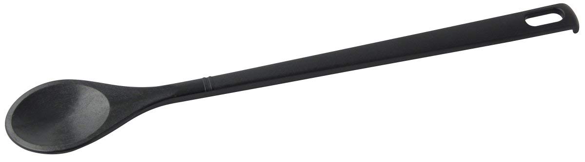 FACKELMANN NERO 23744 Cooking Spoon Round 31 cm Hanging Plastic Black