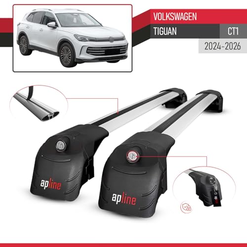 Barres de toit Tiguan résolvez le manque d'espace de coffre