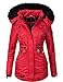 Produktbild Navahoo Damen Winter-Jacke Winter-Mantel Steppmantel Schätzchen Rot Gr. L