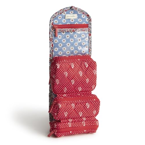 Vera Bradley Women's Premium Cotton All Wrapped Up Cosmetic Bookbag2