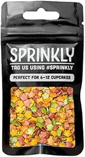 SPRINKLY - Sprinkle Shapes - Bats (Halloween) - 25g