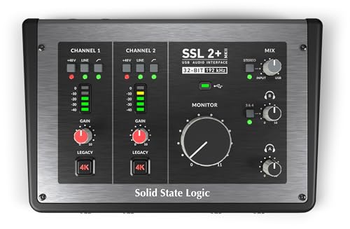 Solid State Logic 2 MKII Plus USB-C Audio Interface 2x4 by Solid State Logic - Used condition - CA$452.24