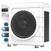 N NETSPA Poolex Nano Action 3 Poolstar PC-Nano-A3 – Wärmepumpe für kleine Aufstellpools – Verbrauch von 600 W – Volumen des Beckens von 10 bis 21 m³, Weiß, Kind