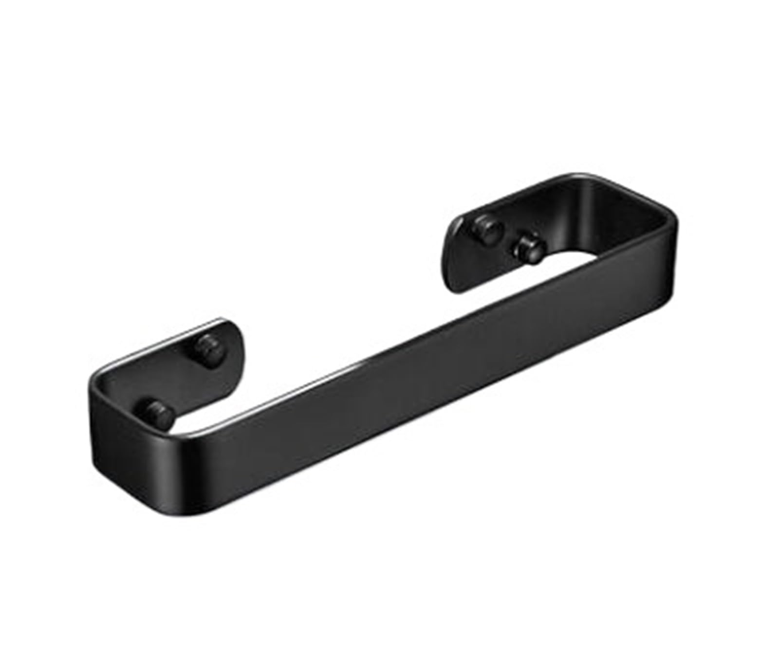Porte-serviettes mural salle de bain aluminium noir 40 cm 50 cm 60 cm accessoire maison