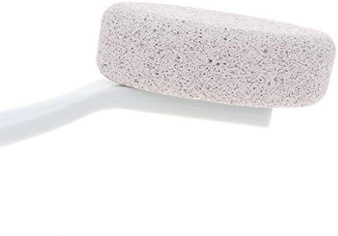 Pack 2 Long Handle Pumice Stone Brush Foot Scrubber Dead Skin Remove Tool