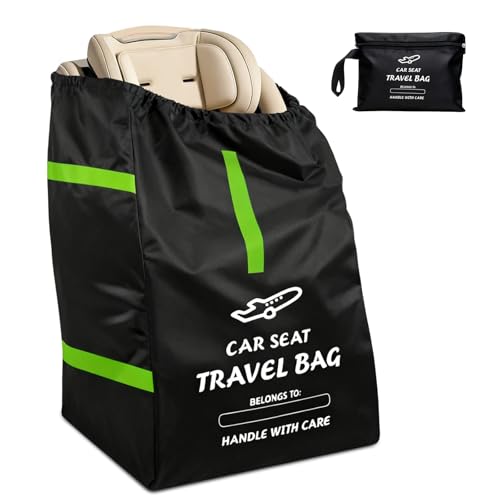 LPZMPZ Transporttasche Kindersitz Tasche Flugzeug Baby Car Seat Travel Bag Gate Check Transporttasche Rucksack Autositz Reisetasche for Airplane SchutzhüLle für Babyschale Kindersitz Flugzeug