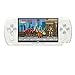 4.3 inch 8GB Handheld Portable Game Console Built in 1200+Real Video Games for gba/gbc/SFC/fc/SMD Games mp3/mp4/mp5/DV/DC Function (White)