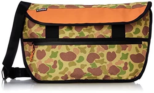 Chrome Industries Simple Messenger Bag – 13 Zoll Laptoptasche, wasserabweisend, MD-Medium, 15 Liter, Duck Camouflage, 15L US