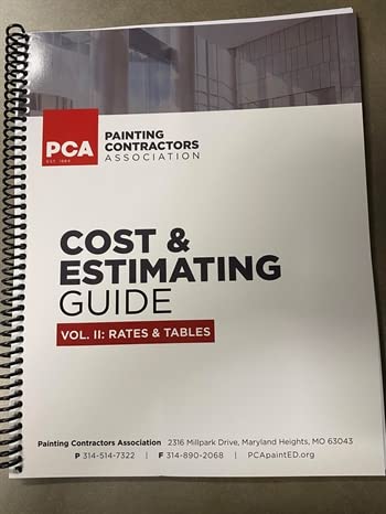 PDCA Cost & Estimating Guide Volume 2: Rates & Tables (2): unknown ...