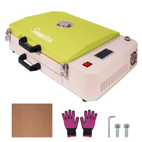 Upgraded DTF Oven Dryer with 5 Lamps, A3+/A3/A4 DTF Oven Heater with Time & Temperature Control, 6.93×14.96In DTF Oven Curing Transfer Film Suitable for T-Shirts Transfer by Stamp colour - Used condition - US$190.07