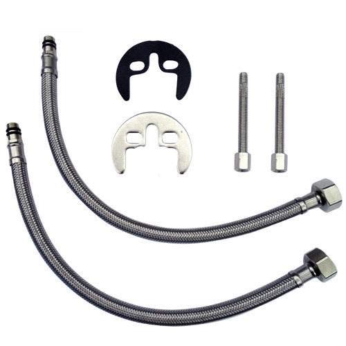 VeeBath Derby Mischbatterie – Monoblock, Doppelhebel, Verchromt, Messing, Für Waschbecken