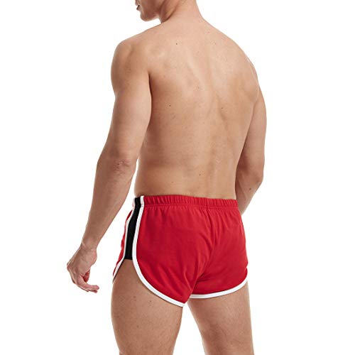 AIMPACT Mens Running Athletic Short Shorts Lightweight Breathable Sexy Booty Shorts Side Split4