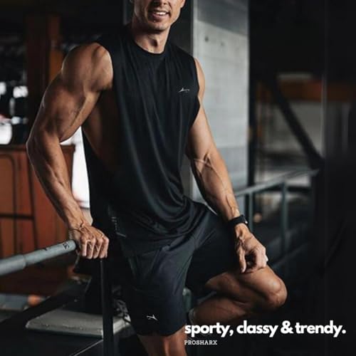 PROSHARX Men’s Shorts with Quick Dry Tech | Athletic Anti-Wicking Lightweight Shorts for Sports, Running & Gym