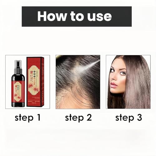 Spray fortalecedor para cabello Saffron Hair 5 piezas miniatura 7