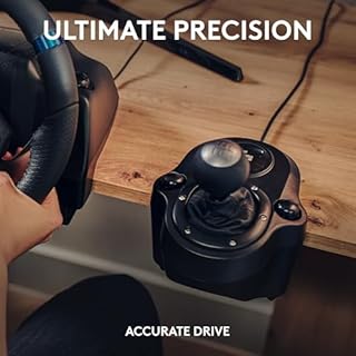 Logitech G Driving Force Shifter – Compatible with G29, G920 & G923 Racing Wheels for-PlayStation-5-Playstation-4-Xbox-Series X|S-Xbox-One, and-PC