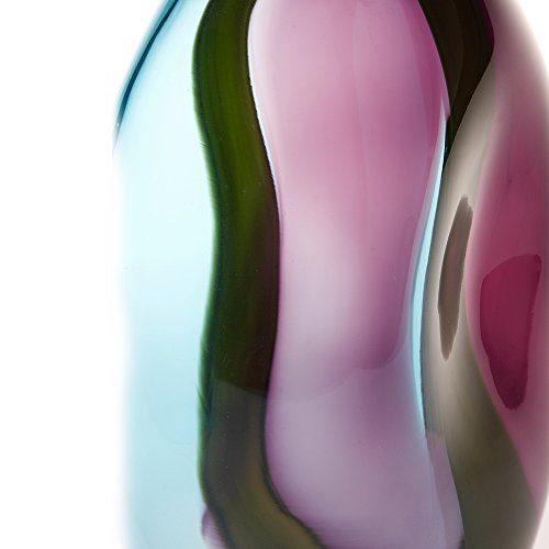 Ballerina Colorful Luxury Hand Blown Art Glass Vases Flower Bottles for Home Decor 11.81" Tall - Image 3