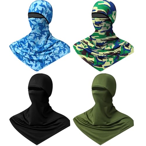 Image of Balaclava Full Face Masks Summer Balaclava Long Face and Neck Cover Breathable Sun Protection for Men Women