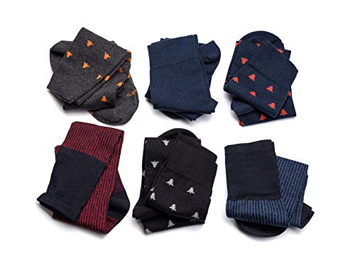 LANCETTI Box Idea Regalo con 6 Paia di Calze