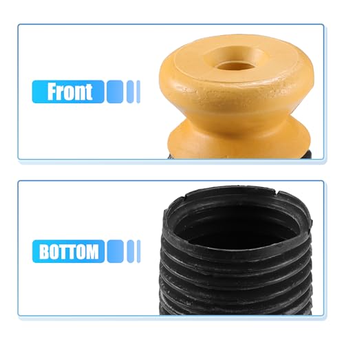 Tope de suspensión delantera evita daños mecánicos en BMW 640i 3.0L L6 kit de hule amarillo 6