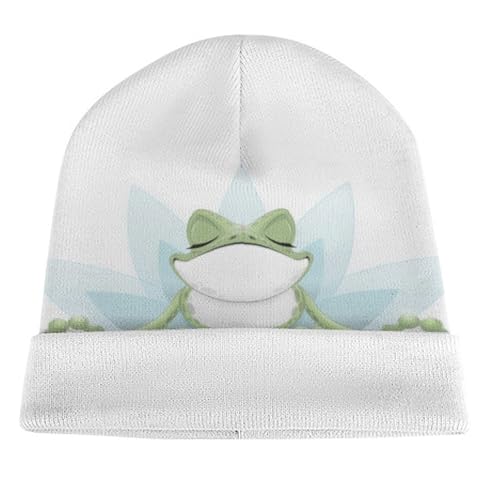 Bonnet tricoté avec ailes d'ange en maille extensible ultra douce - 4