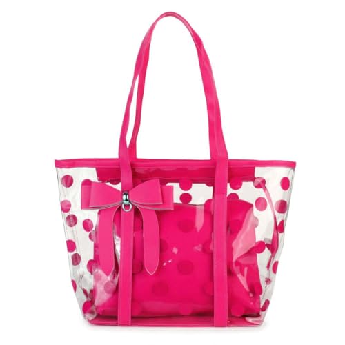 Image of Women's Clear Tote Bags Multi-Use Shoulder bag Handbag Beach bag Shopping Bag | Multi-Use