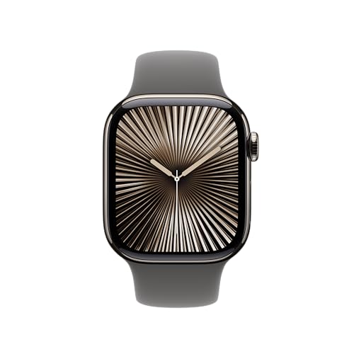 Image of Apple Watch Band - Sport Band (42mm) - Stone Gray - S /M
