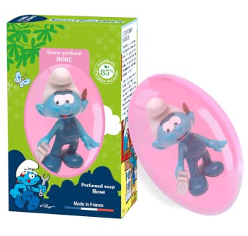 Le comptoir du Bain Savon Solide Schtroumpf Bircoleur Rose 80g