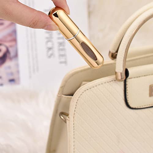 Depoza Portable Mini Refillable Perfume Atomizer Travel Spray Bottle Accessories 5 Sets Of 5Ml/0.2Oz #TOP5