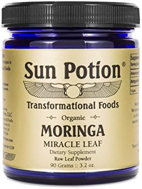 Sun Potion Moringa Leaf Powder – 90 Gram Jar Sun Potion Moringa Leaf Powder – 90 Gram Jar