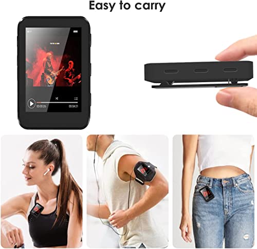 Mp3 Player, Hotechs Hifi 16Gb Music Player With Bluetooth 5.0, With Voice Recorder/Video/Photo Viewer/E-Book/Fm Radio #TOP4