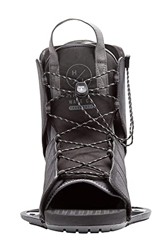 Hyperlite Frequency Mens Wakeboard Bindings Black (6-12) #TOP4