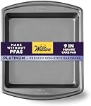Wilton Platinum Premium Non-Stick Anti-Warp Bakeware, Made Without PFAs, Square Pan, 9 x 9 x 2 in, Packaging May Vary
