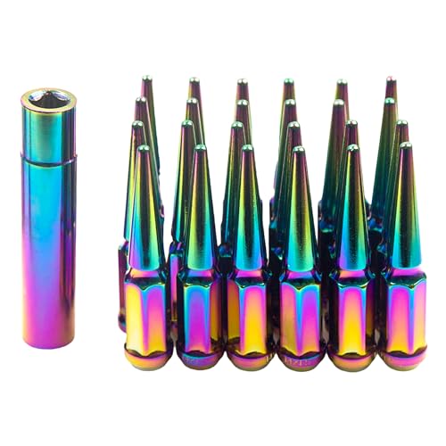 FPTPEHPC M14 x 1.5 Lug Nuts Spike Lug Nuts 4.4"