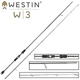 Westin W3 Street Stick 213cm M 2-10g - Spinnrute zum Spinnfischen auf Barsch & Forelle, Spinnangel zum Blinkern, Barschrute