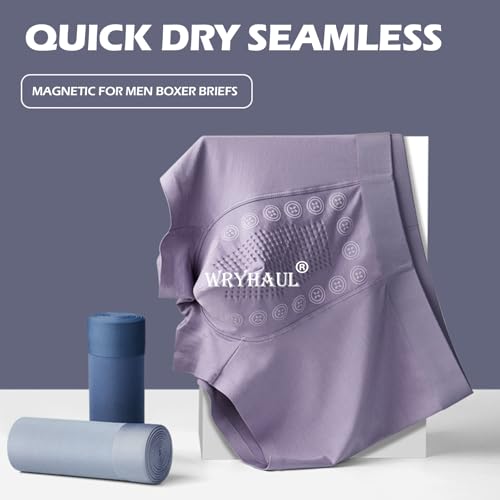 3Packs Proplshove Underwear Magnetic Men's Underwear Boxer Brief, Magnetic Underwear Men Comfortable All Day Long2