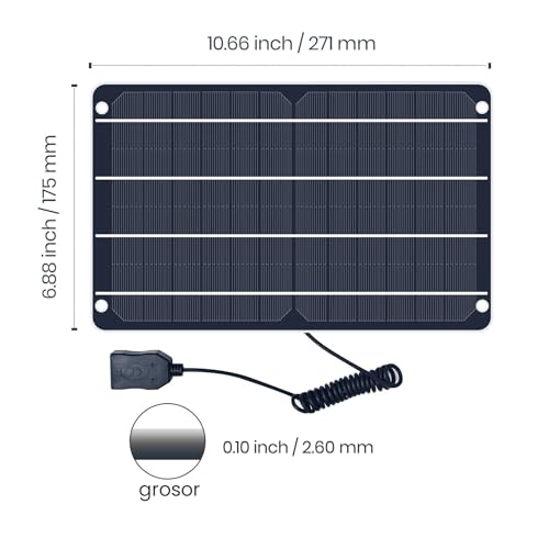 Miniatura 7 de Kit De Panel Solar De 6w, Usb Mini 5v 1a, Bricolaje De Diy Module Ip67 Para Teléfonos Smart Telephy Monitor
