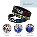 Inkstone (12-pack Soccer Motivational Silicone Bracelets - Wholesale Bulk Soccer Jewelry, Sports Gifts, Party Favors and Supplies, Soccer Bracelet For Boys