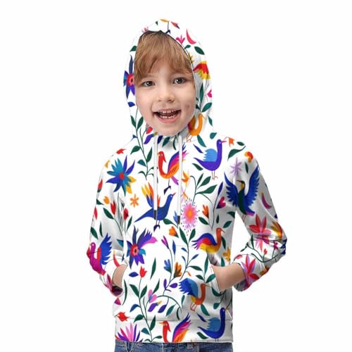 Imprimé 3D oiseaux colorés pull ado le cadeau d'anniversaire parfait - 5