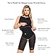 Popilush Shapewear Dress Ruched Dresses for Women Shaper Dresses Business Casual Dress Womens Midi Pencil Dress Black