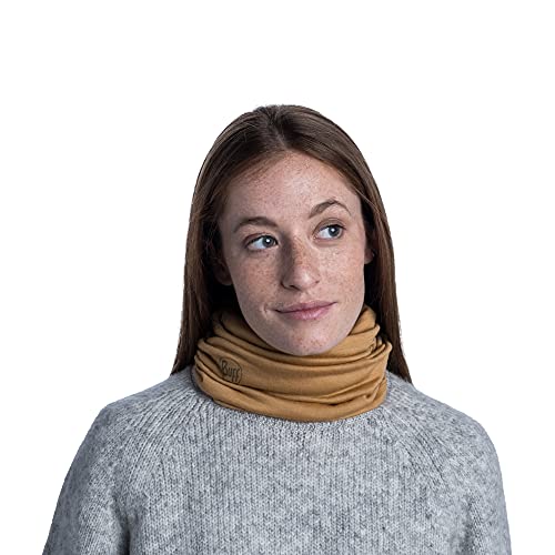 Image of Buff Lightweight Merino Wool Neck Gaiter, 100% Ethically Sourced Wool,Versatile, Temperature Regulating Face Mask